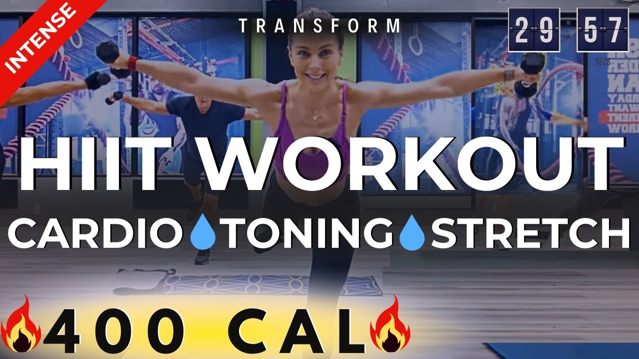 60-MIN LOW-IMPACT LIGHT-WEIGHTS HIIT WORKOUT + ABS | Total Body Weight Loss + Lean Muscle Sculpting