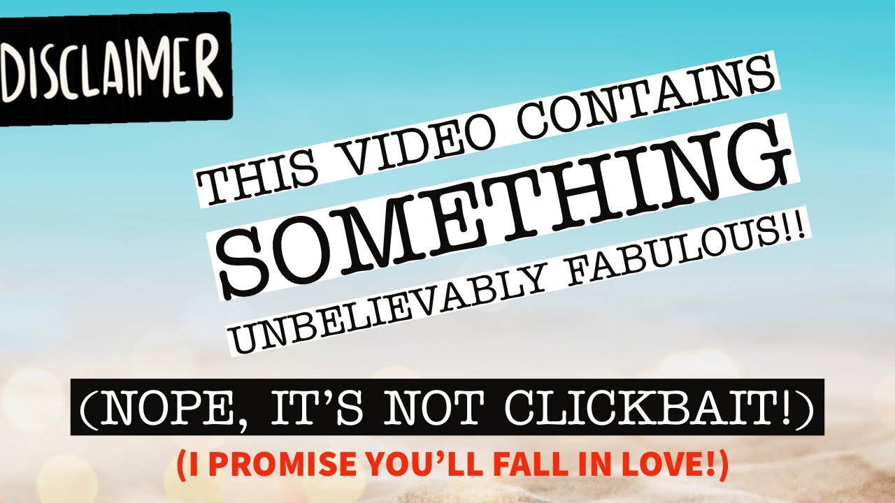 FRESH and EXCITING Tutorial!  come see what YOU can do now! BELIEVE IT!