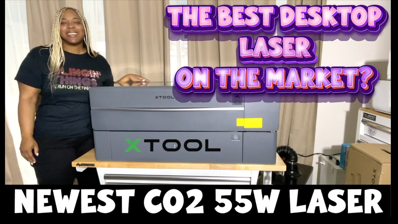 NEW! xTOOL P2 CO2 DESKTOP 3D LASER  REVIEW | TEST CUT ACRYLIC, CARDBOARD & WOOD