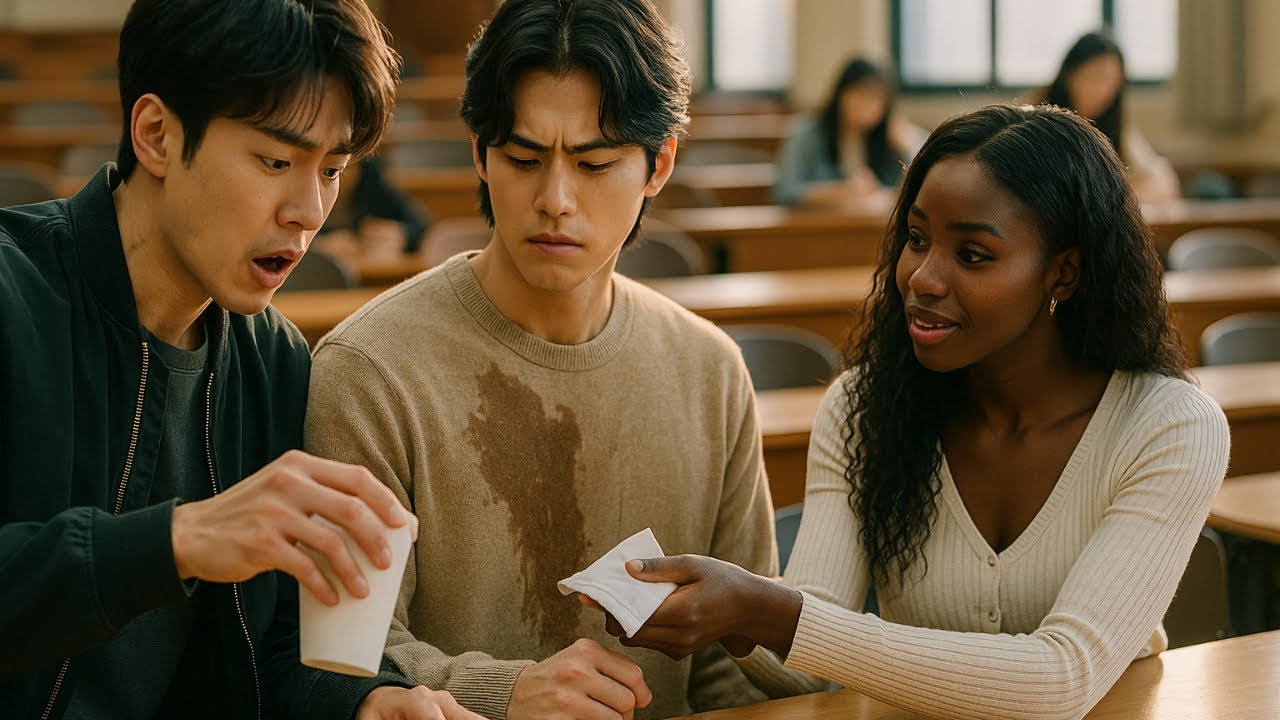 Every Girl Had A Crush On The Cold Korean Heir Except The African Girl He didn't Let Any Man..#tales