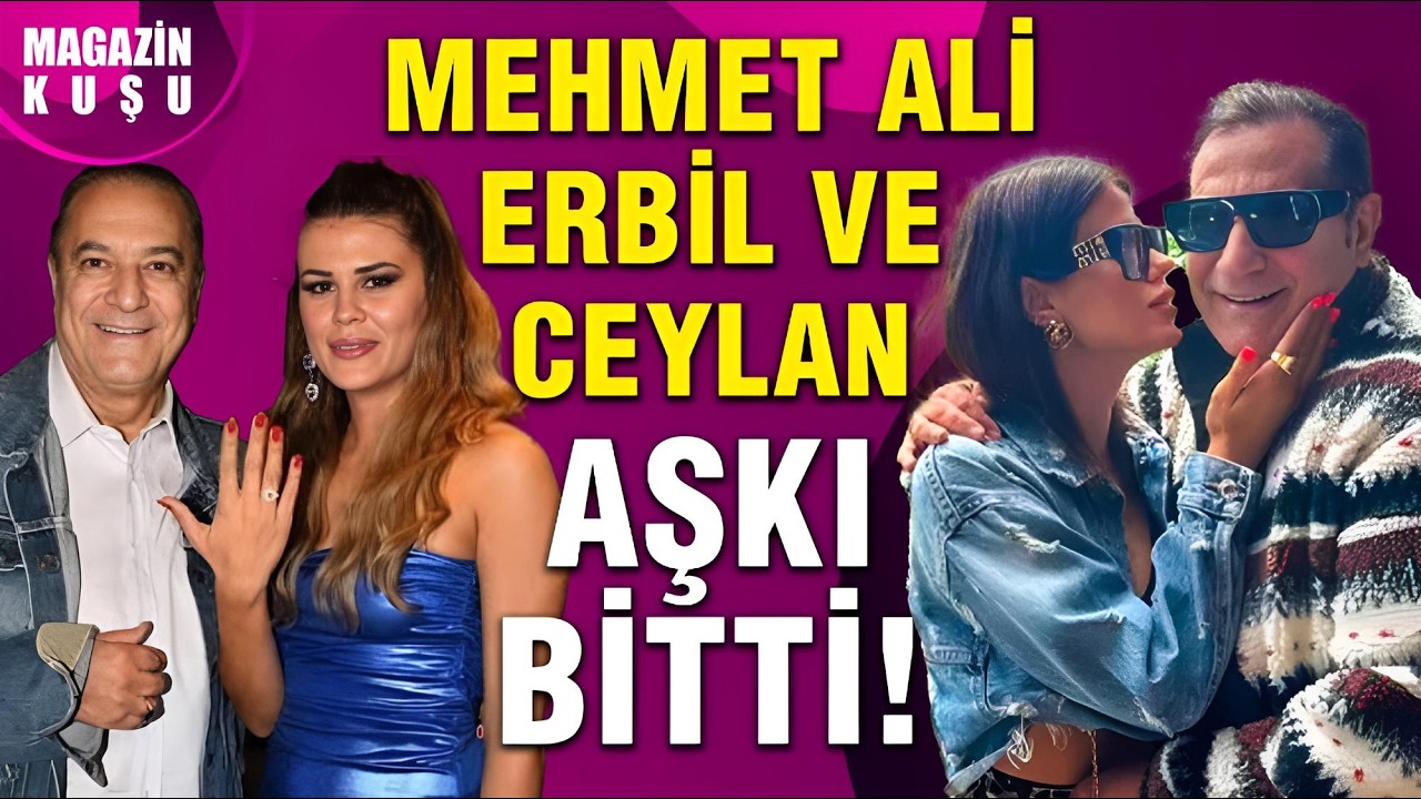 Mehmet Ali Erbil 6. Kez Boşandı! Evlilikleri 7 Ay Sürdü!