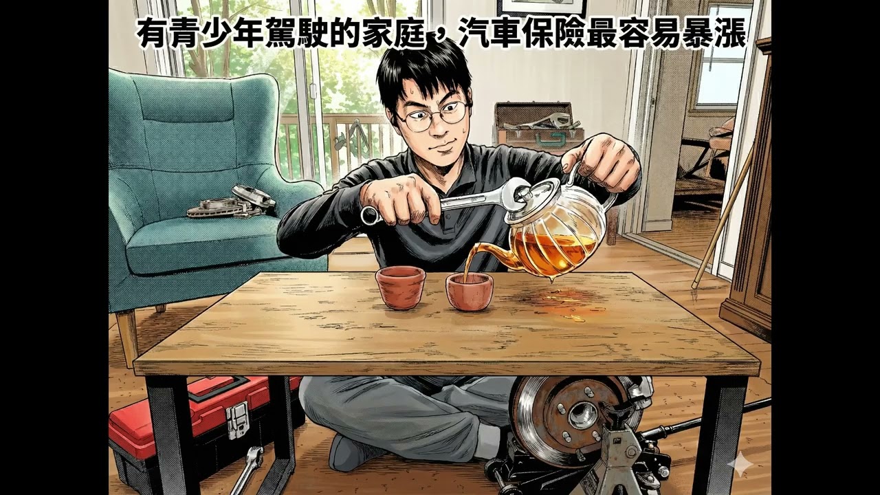 大大財富+小小風險-- 有年輕駕駛的家庭，汽車保險最容易踩雷的地方 -- 7