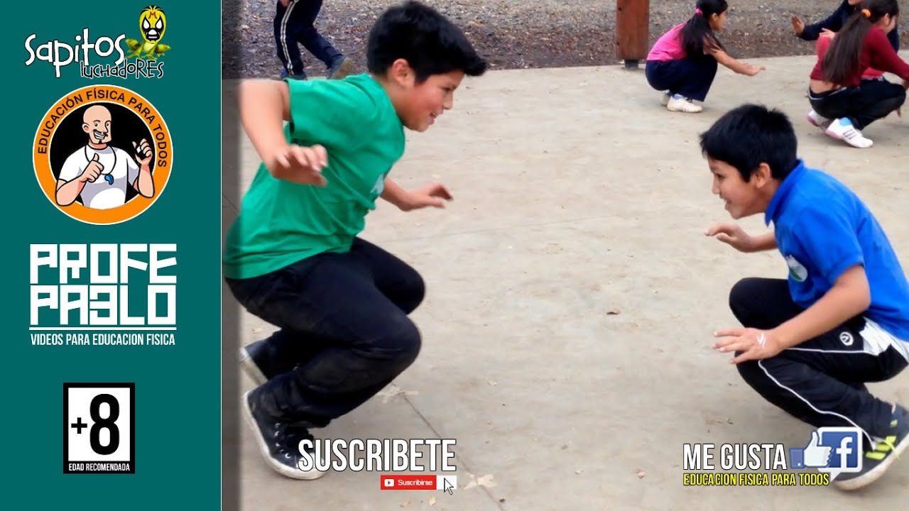Sapitos Luchadores • Profe Pablo | Educación Física Para Todos