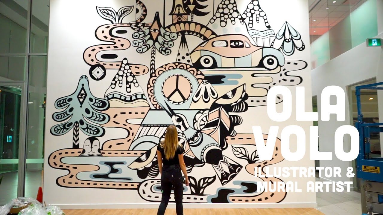 Ola Volo: Illustrator & Mural Artist