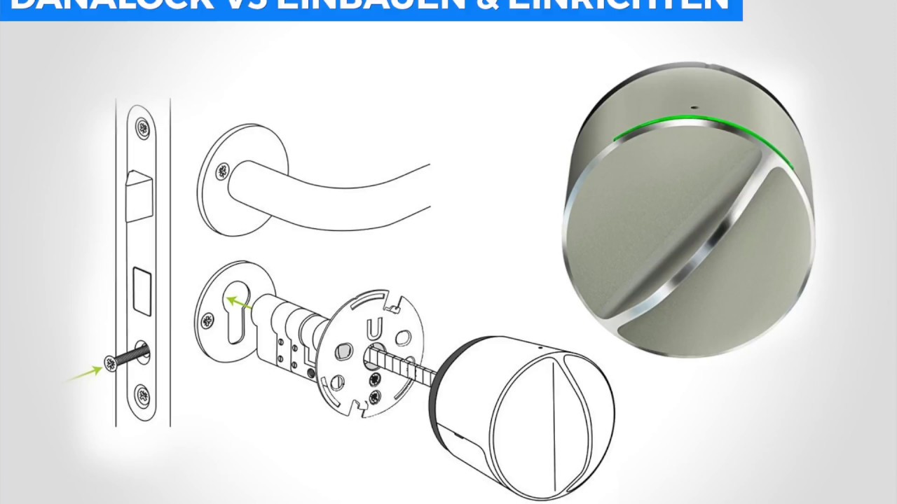 Danalock V3 - einrichten, einbauen & installieren
