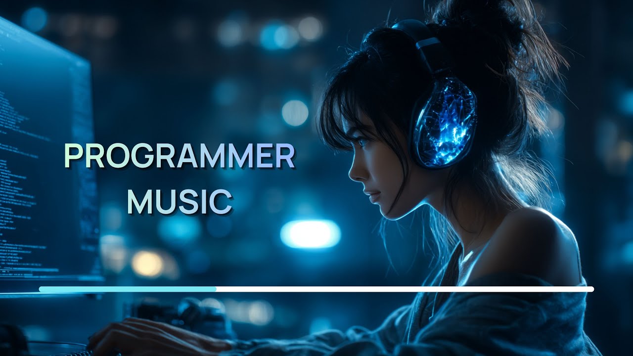 Programmer Background Music - Dark Cyber Vibe for Thinking and Concentration - Deep Work Focus