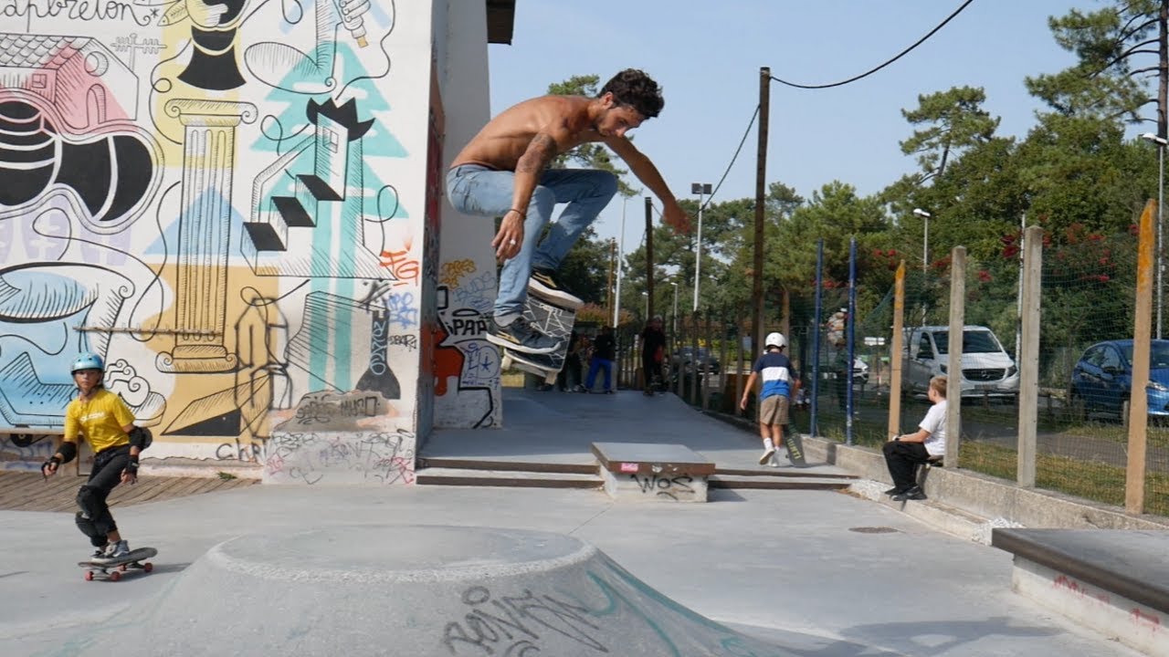 UN DIMANCHE SKATE A CAPBRETON