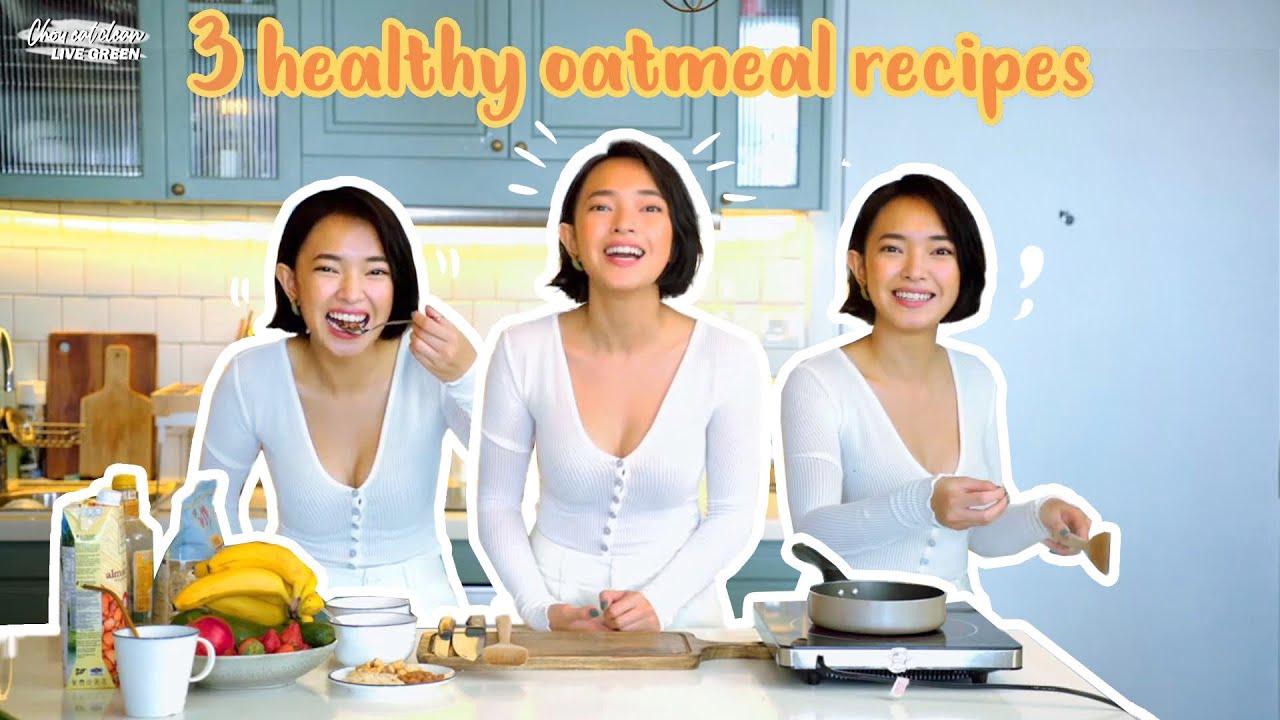 Chou’s Oatmeal Recipes | Cách nấu Yến Mạch + làm Granola (không cần lò nướng) siêu ngon tại nhà❤️