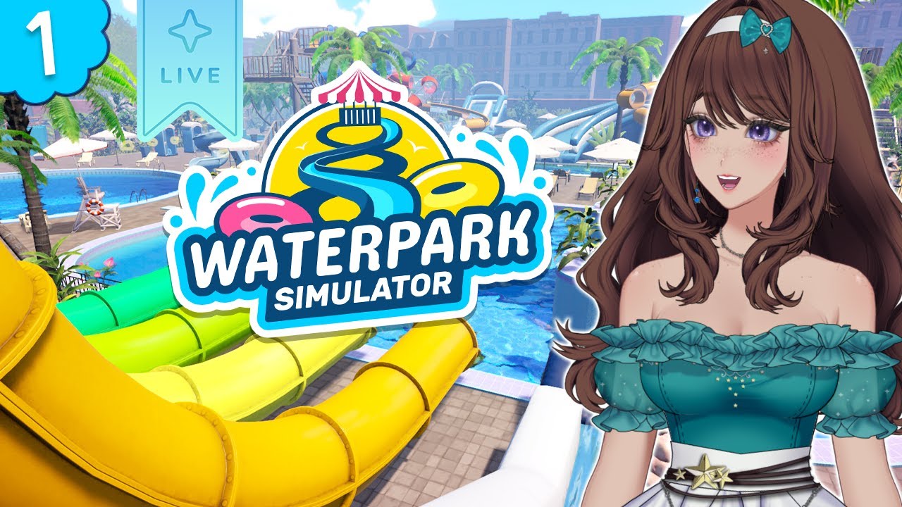 How to run a Waterpark with zero experience | Waterpark Simulator # 1