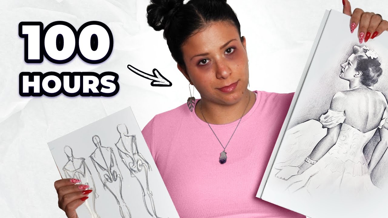 100 hours of figure drawing practice: Epic transformation 🔥