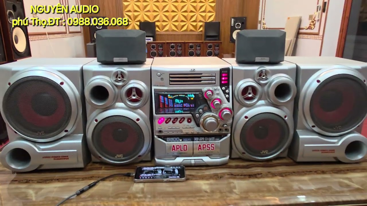 Siêu phẩm Dàn âm thanh JVC MX 950 Quá chất, hoàn hảo mọi chức năng. LH.NGUYÊN  AUDIO 0988.036.068 