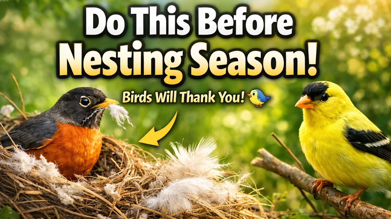 Do This Before Nesting Season Starts