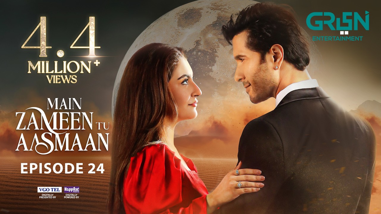 Main Zameen Tu Aasmaan Ep 24 (Subtitles) 13 Nov 25 | VGO TEL, Happilac | Feroze Khan - Hiba Bukhari