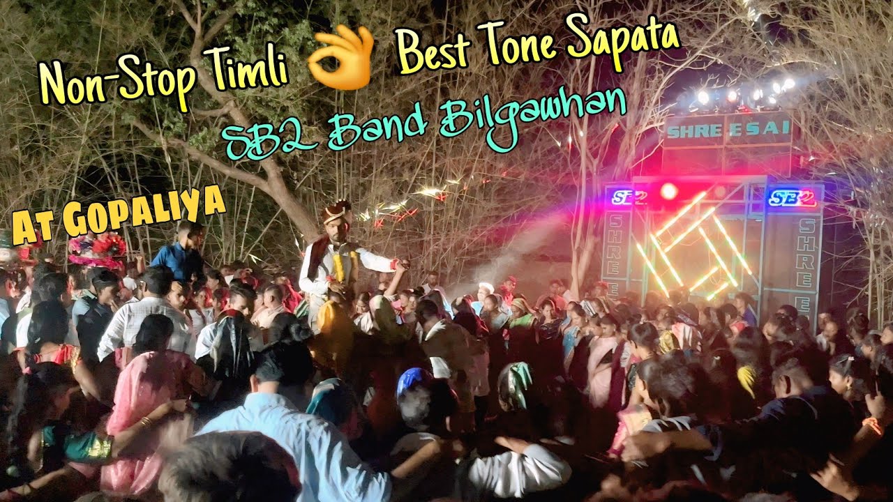 SB2 Band Bilgawhan 🤩 Non-Stop Timli Song 2025  At Gopaliya