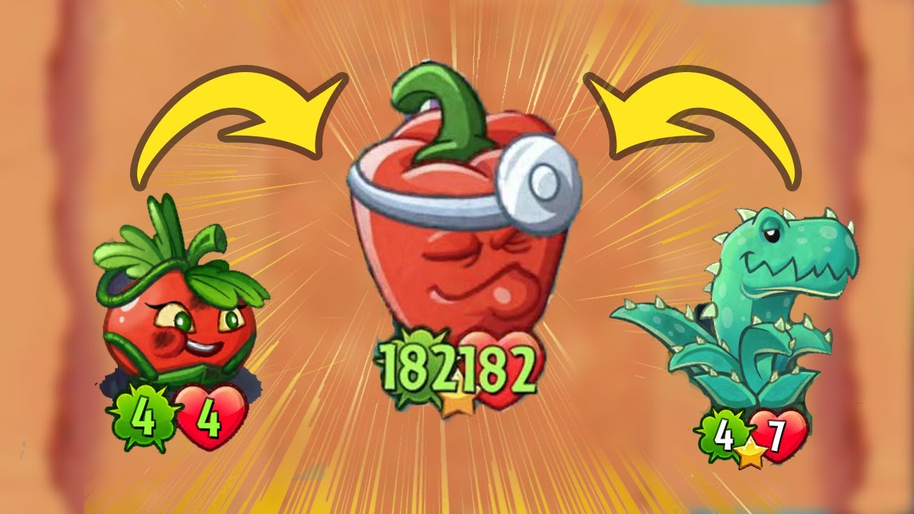 Turn Pepper M.D Into A BEAST |  PvZ Heroes Build Deck Chompzilla