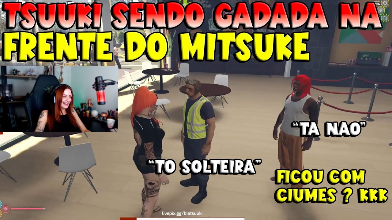 TSUUKI SENDO GADADA NA FRENTE DO MITSUKE, ELE FICOU COM CIÚMES   ?! KKKKKKK - KOGA GTA RP CLIPS