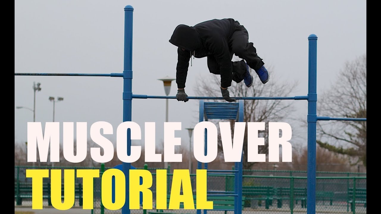 How to do a Muscle Up jumping over the bar - Muscle Over Tutorial!