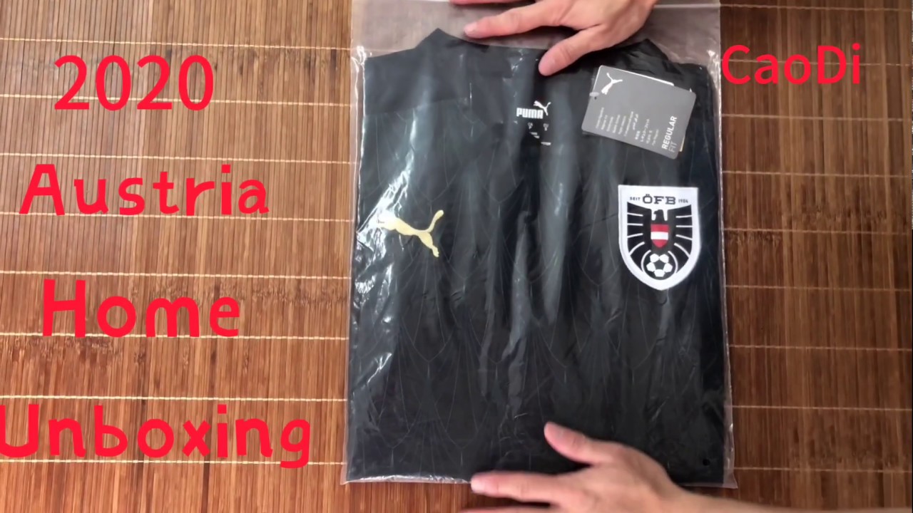 2020 Austria Home Soccer Jersey Unboxing