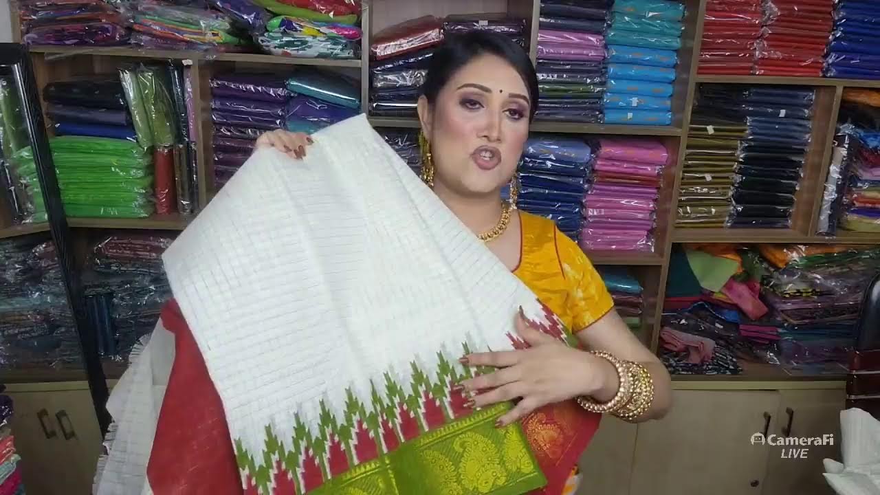 বিখ্যাত মাদুরাই কটন শাড়ির কালেকশন ২০২৬ | Madurai Saree Live 2026  | Rong Polli - রঙ পল্লী