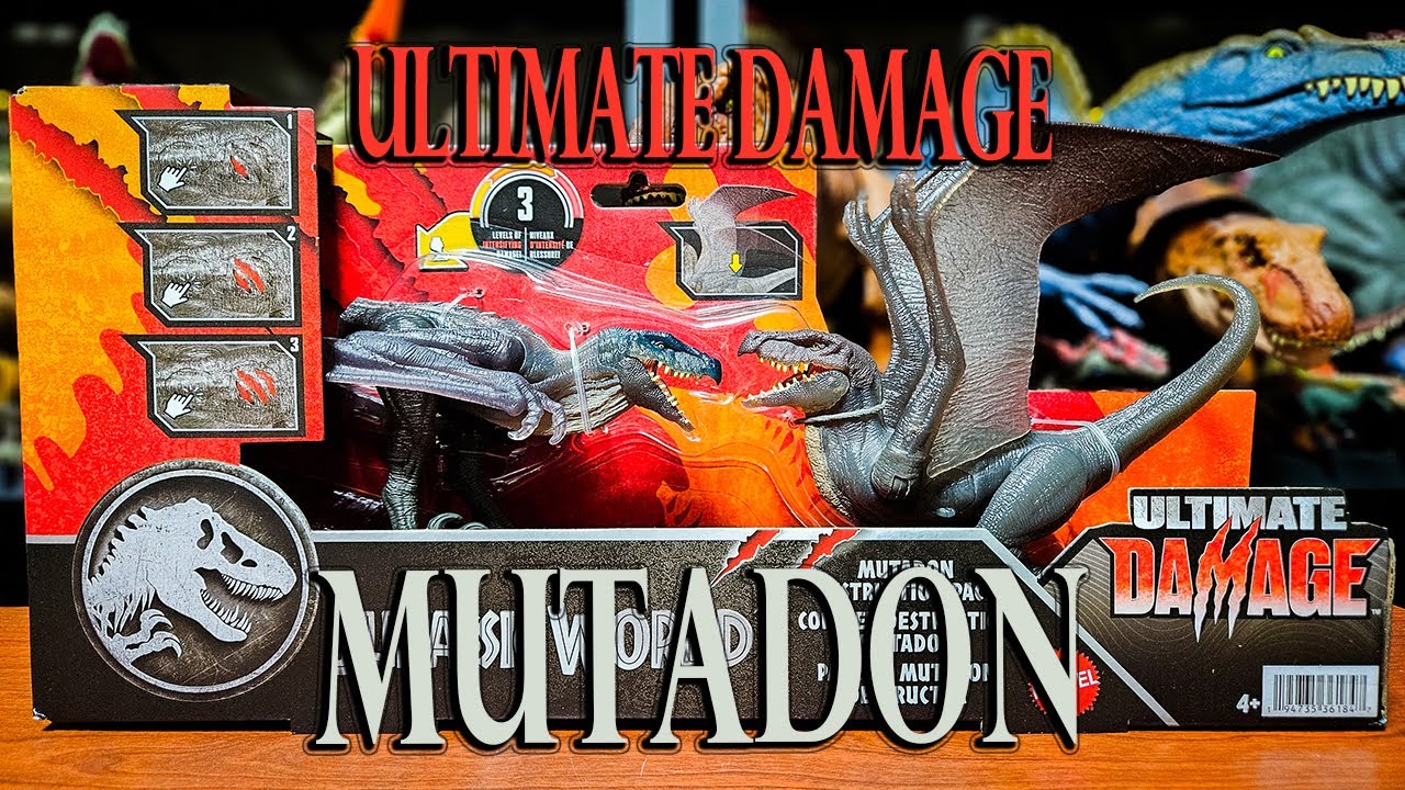 마텔 최초 무타돈 피규어 발매! (쥬라기월드 리버스 얼티메이트 데미지)