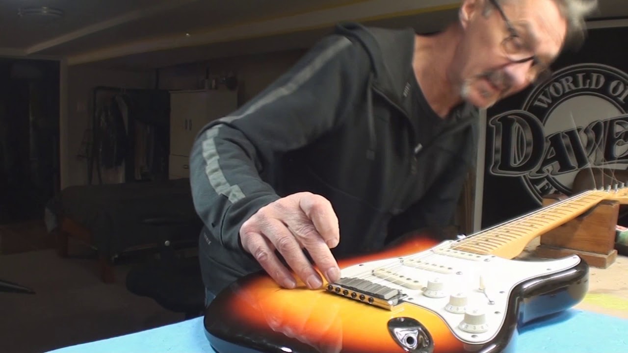 Stratocaster Setup Fun