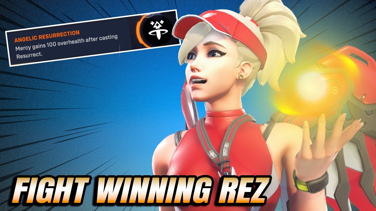 The Resurrection Perk Saved This Fight - Masters Mercy Gameplay Overwatch 2