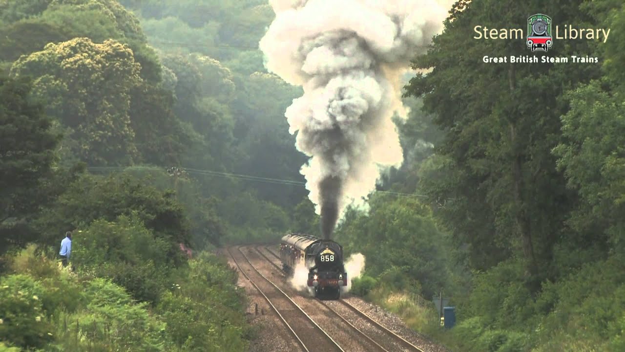 ©Steam Library: Ex-GWR ‘Castle’ Class 4-6-0 No. 5029 ‘Nunney Castle’