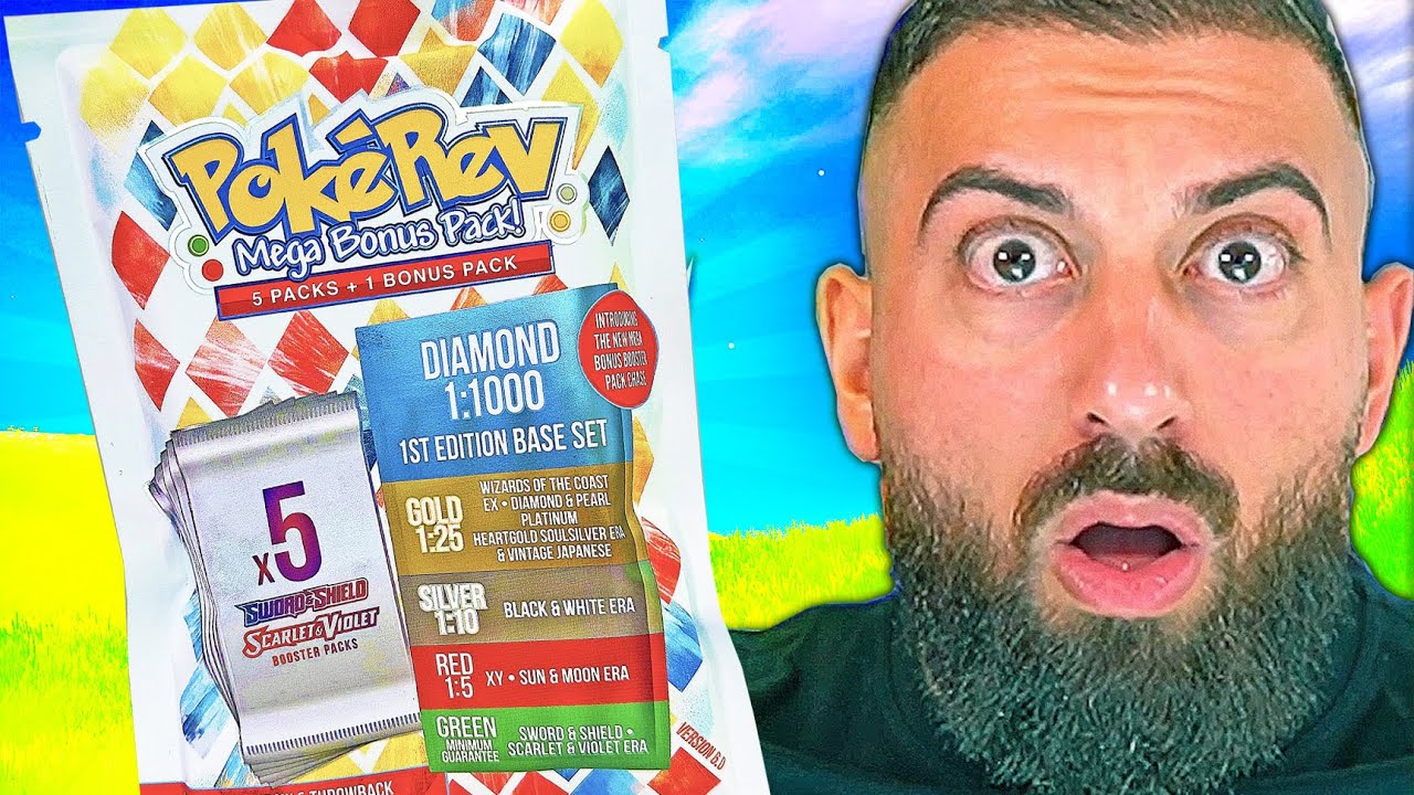 CAN WE HIT DIAMOND?! Opening NEW PokeRev Mystery 6.0 Packs