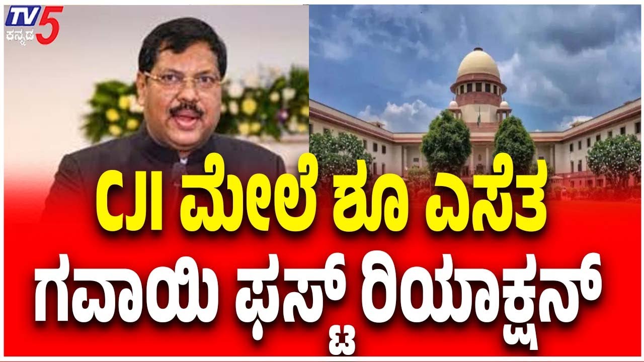 Lawyer Throw Shoe At CJI Gavai In Supreme Court | CJI ಮೇಲೆ ಶೂ ಎಸೆತ....ಗವಾಯಿ ಫಸ್ಟ್​​ ರಿಯಾಕ್ಷನ್​​​​