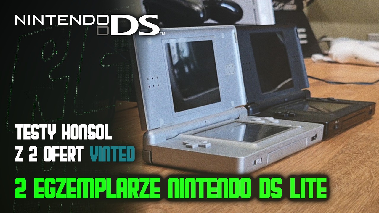 Kupiłem 2 Nintendo DS Lite z 2 ofert na Vinted! Kt&oacute;ry będzie lepszy? | Pierwszy Kontakt z DS Lite