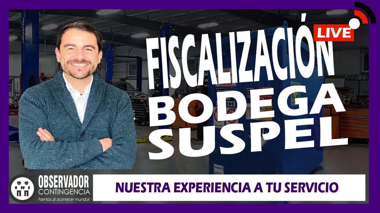 Fiscalización de una Bodega de Sustancias Peligrosas