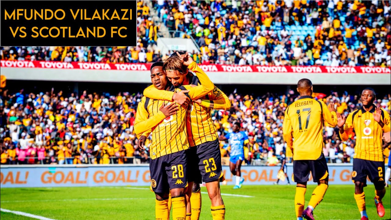 Mfundo Vilakazi vs Scotland FC Highlights | Kaizer Chiefs Toyota Cup