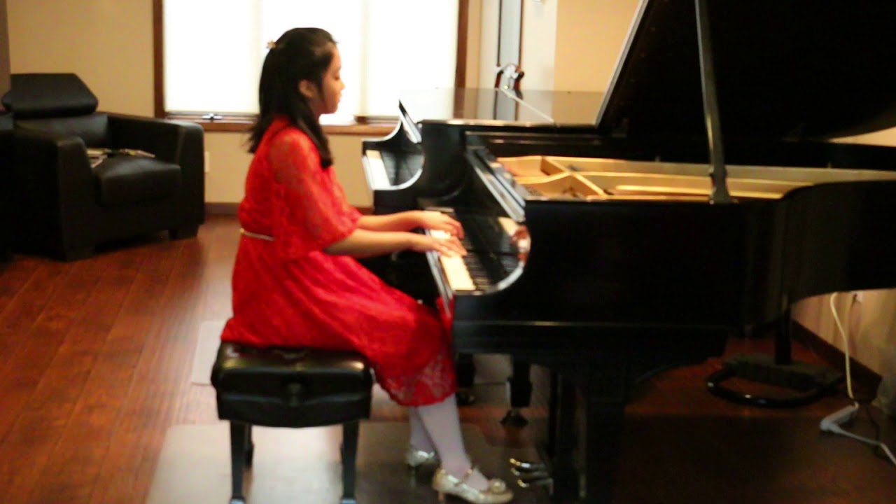 Angela Zhang, 11 years old, French Suite No. 1 in D minor, BMV 812 I. Allemande,  Bach