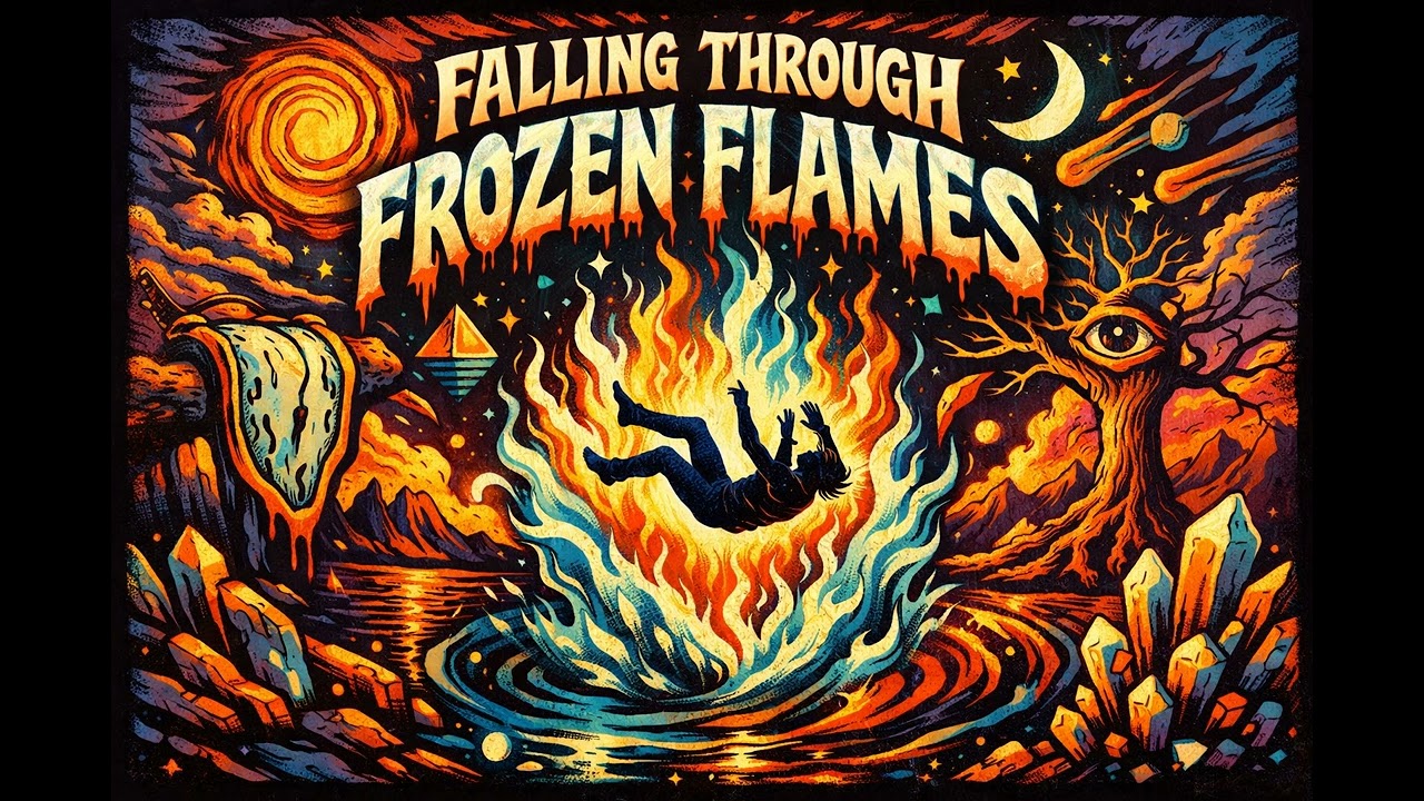 Falling Through Frozen Flames 