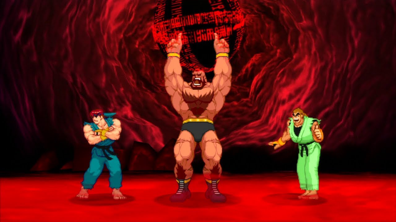 Marvel VS Capcom 2 - Ryu/Zangief/Dan - Expert Difficulty Playthrough