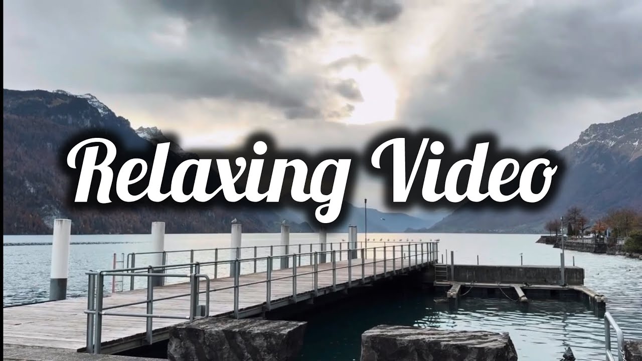  Peaceful Moments by the  alpine Lake  | Lake Brienz🇨🇭Switzerland 