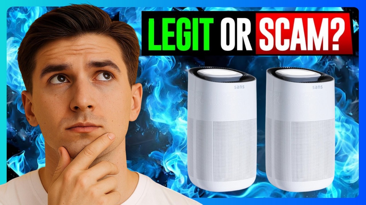 Честный обзор очистителя воздуха Sans HEPA 13 (2026)! &ndash; Действительно ли он очищает воздух?