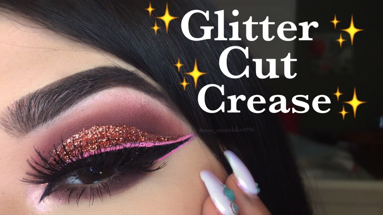 ♡Pink Glitter Cut Crease ♡ (Using Tarteist Pro Palette)