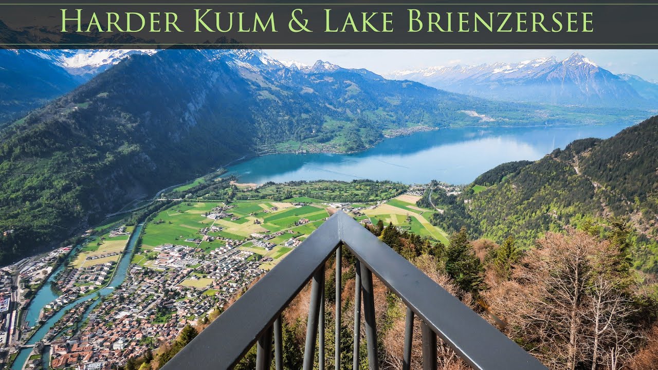 INTERLAKEN Harder Kulm and Lake Brienzersee SWITZERLAND All included with the JUNGFRAU Travel Pass