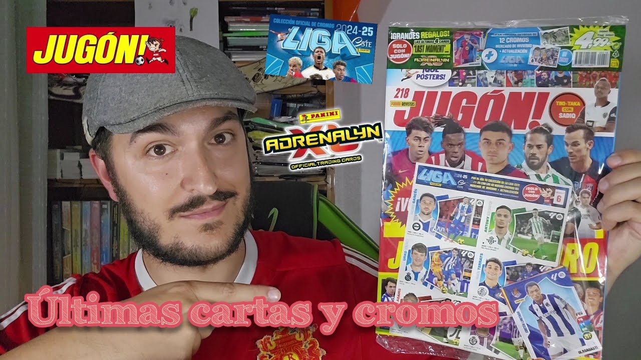 *COLECCIÓN 110% COMPLETA* + *Revista Jugón* 218 - *Liga Este 2024-25* Panini - CROLOMOLO