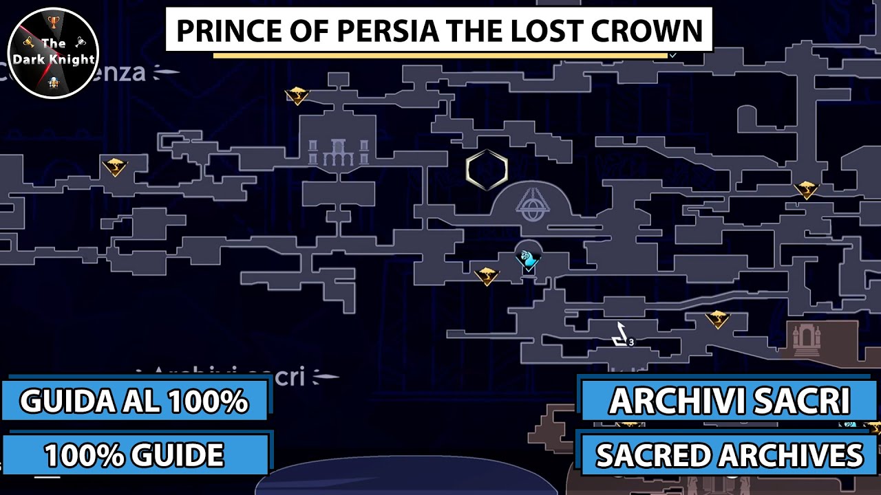 Prince of Persia The Lost Crown: Tutti i collezionabili - Archivi sacri (Sacred Archives)