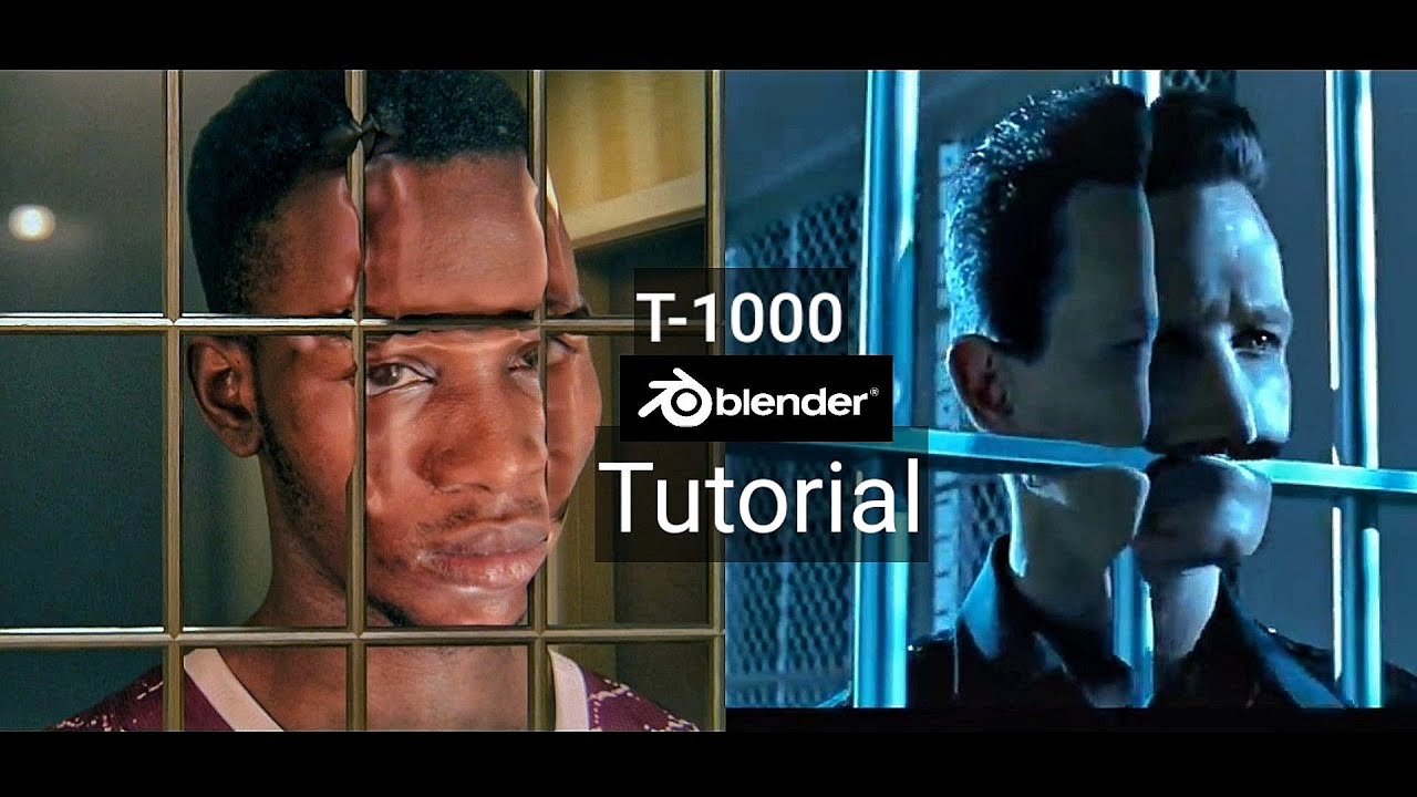 Курс Blender VFX! Эффект жидкого металла T-1000 в Blender 3.0