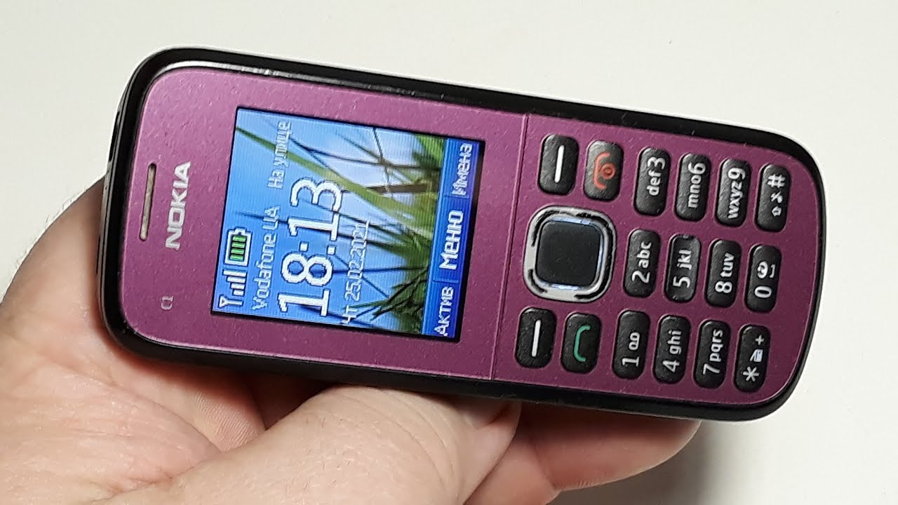 Nokia C1-02. Капсула времени Ретро телефон из Германии состояние нового. Life timer 101:24