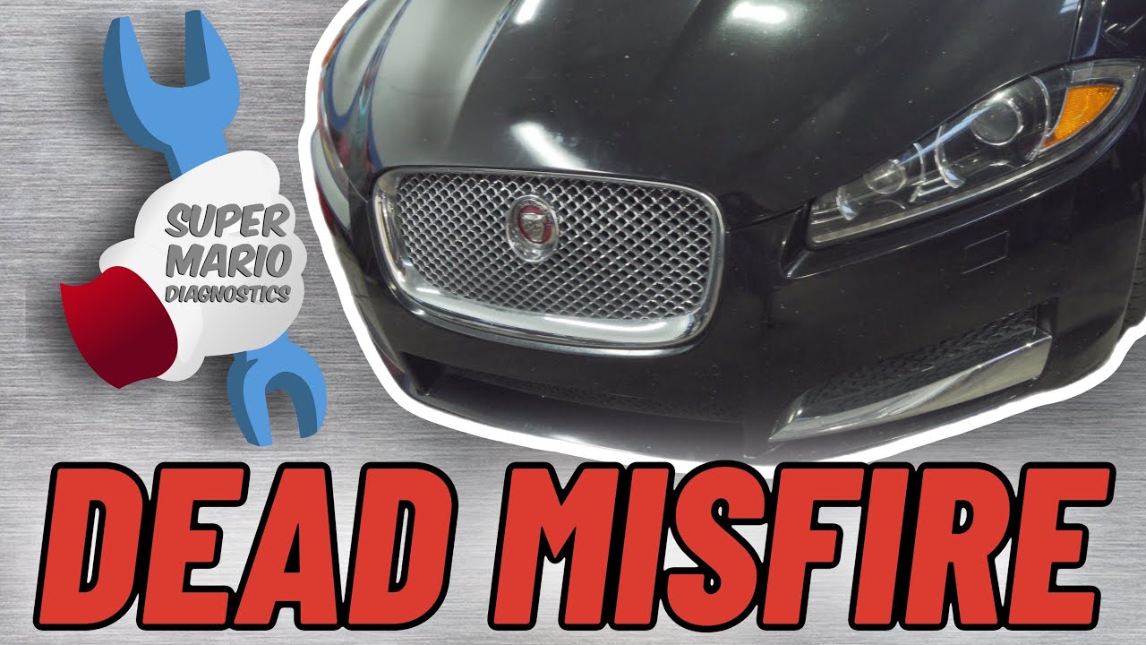 JAGUAR XF 2.0L | DEAD MISFIRE | FLASHING CHECK ENGINE LIGHT