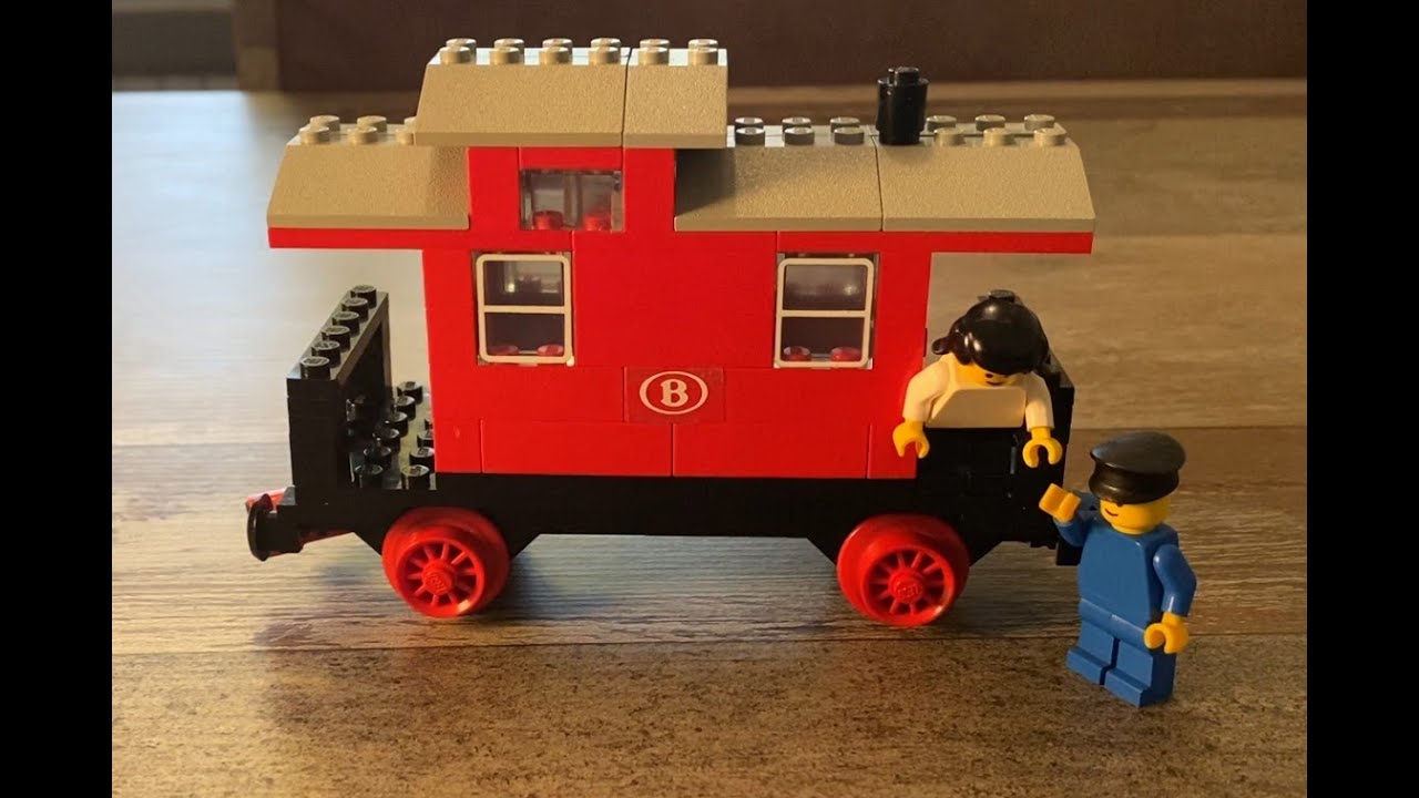Lego 164 Passenger Coach (1978,  Main Model) - Just Building Lego ASMR
