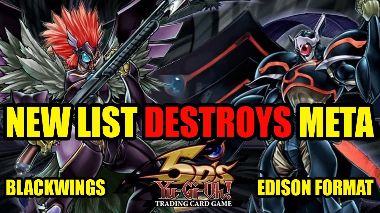 NEW INSANE RATIOS: Blackwing Deck Profile! | Edison Format | Yu-Gi-Oh!