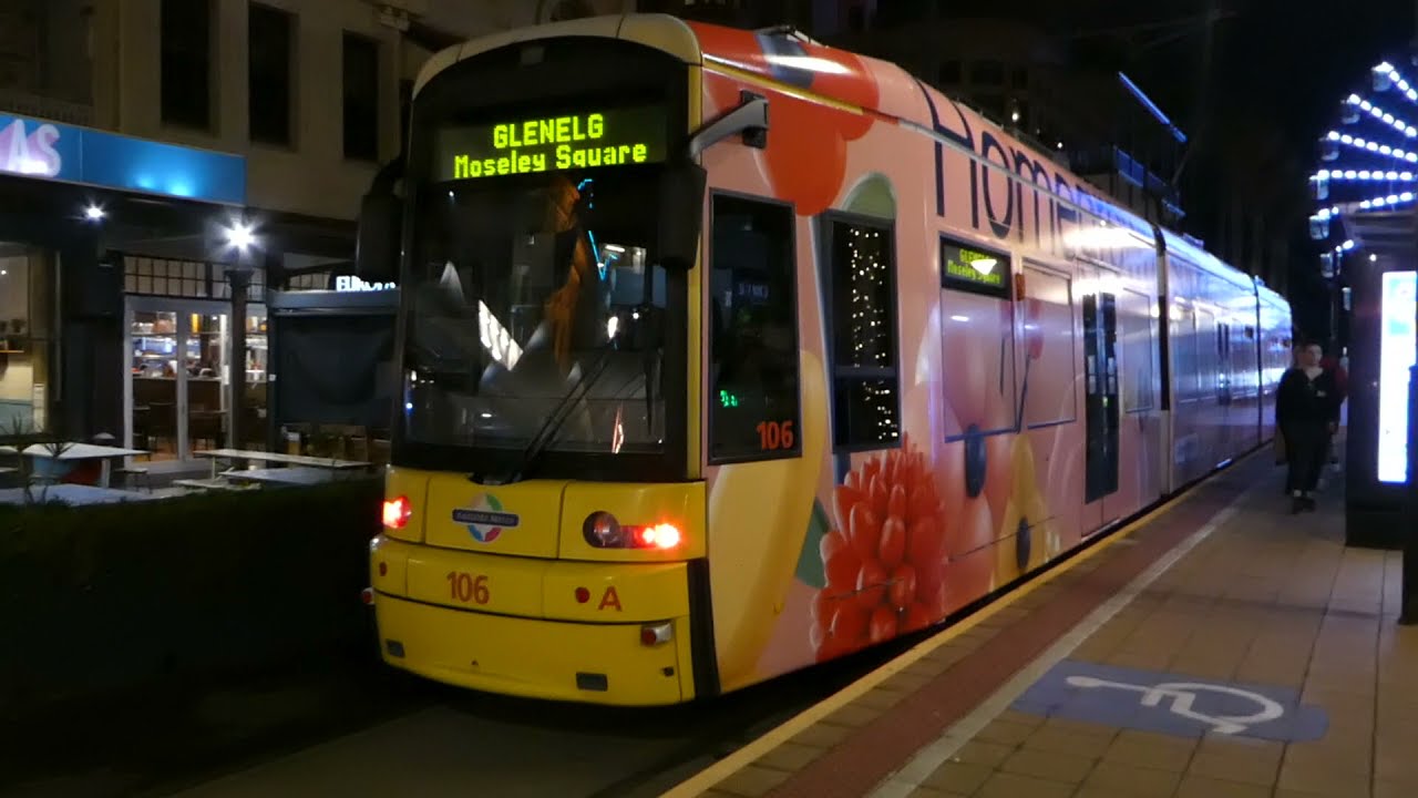Glenelg (Moseley Square) Tram-spotting