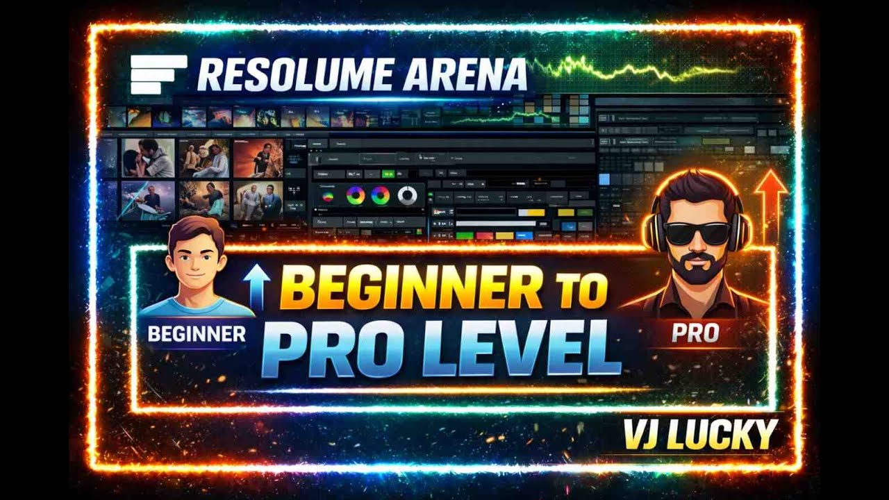 Resolume Arena Beginner to Pro Level | Complete Tutorial (Hindi)