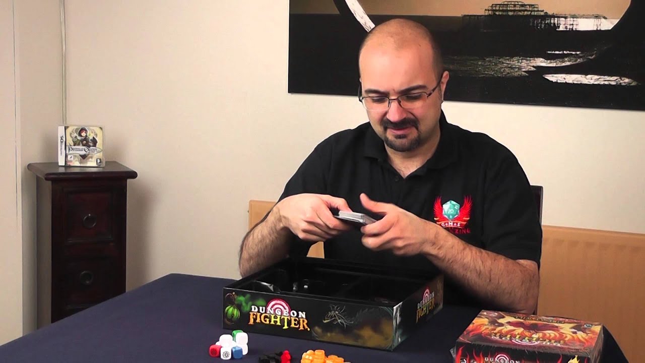 Video Unboxing Dungeon Fighter and Fire At Will Expansion by Cranio Creations