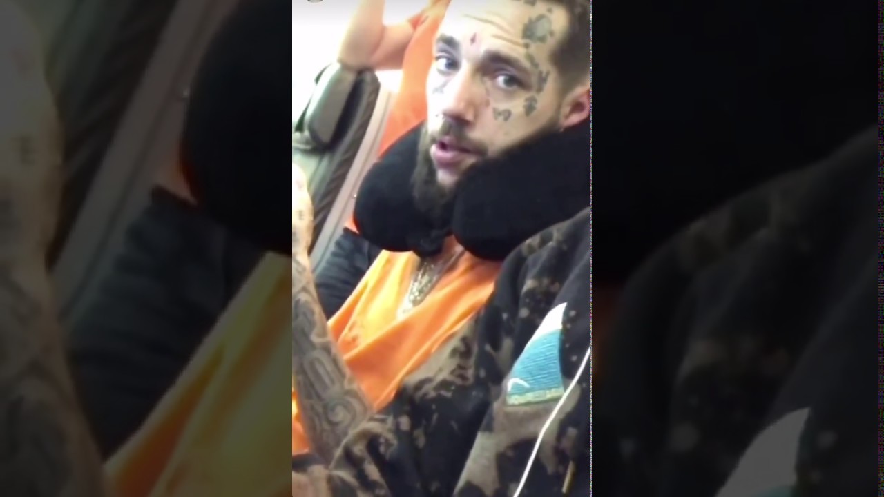 $UICIDEBOY$ - $crim gets annoyed on the plane by Kyle Leunissen (2018) (1-13-18)